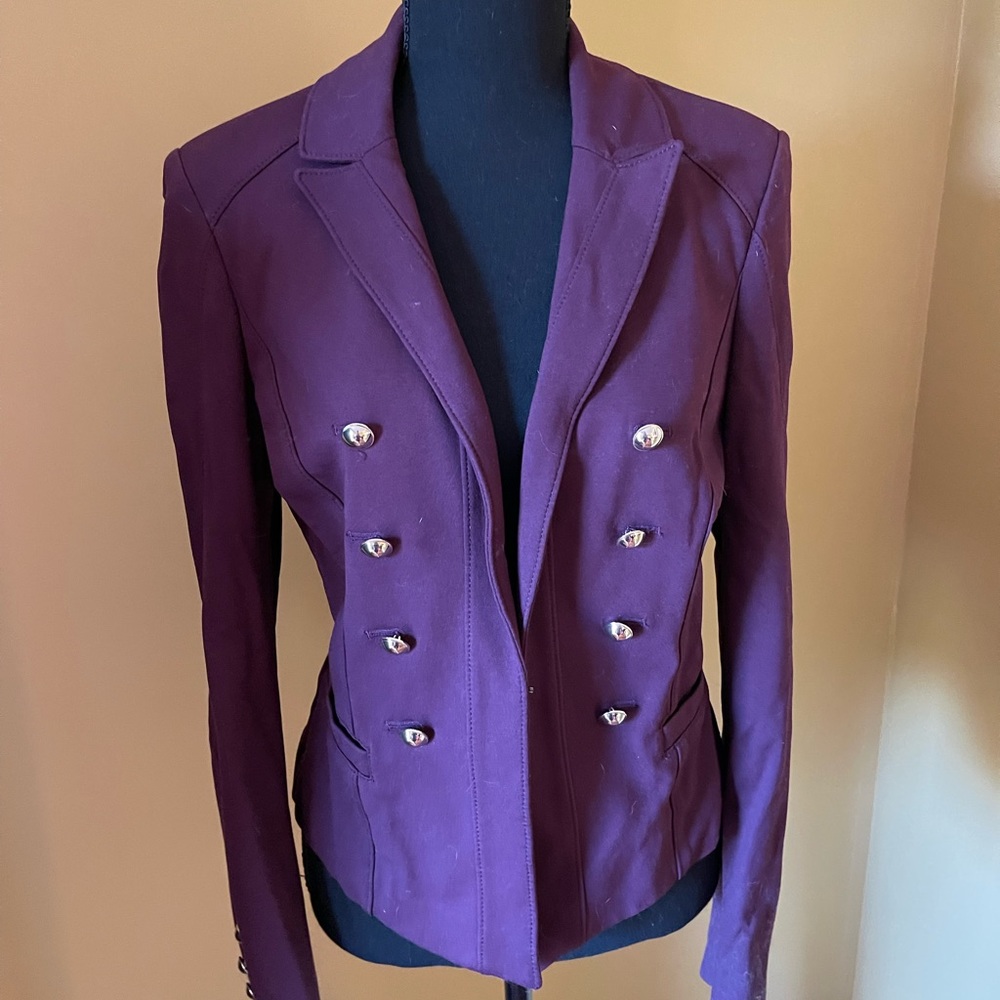 Plum White House black market blazer